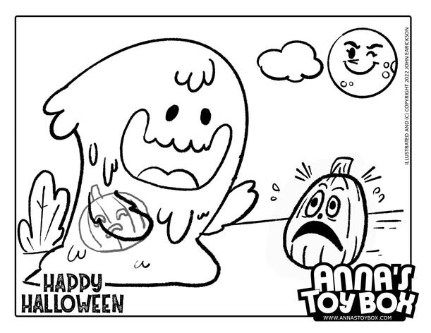 2022 Halloween Printout - Slime